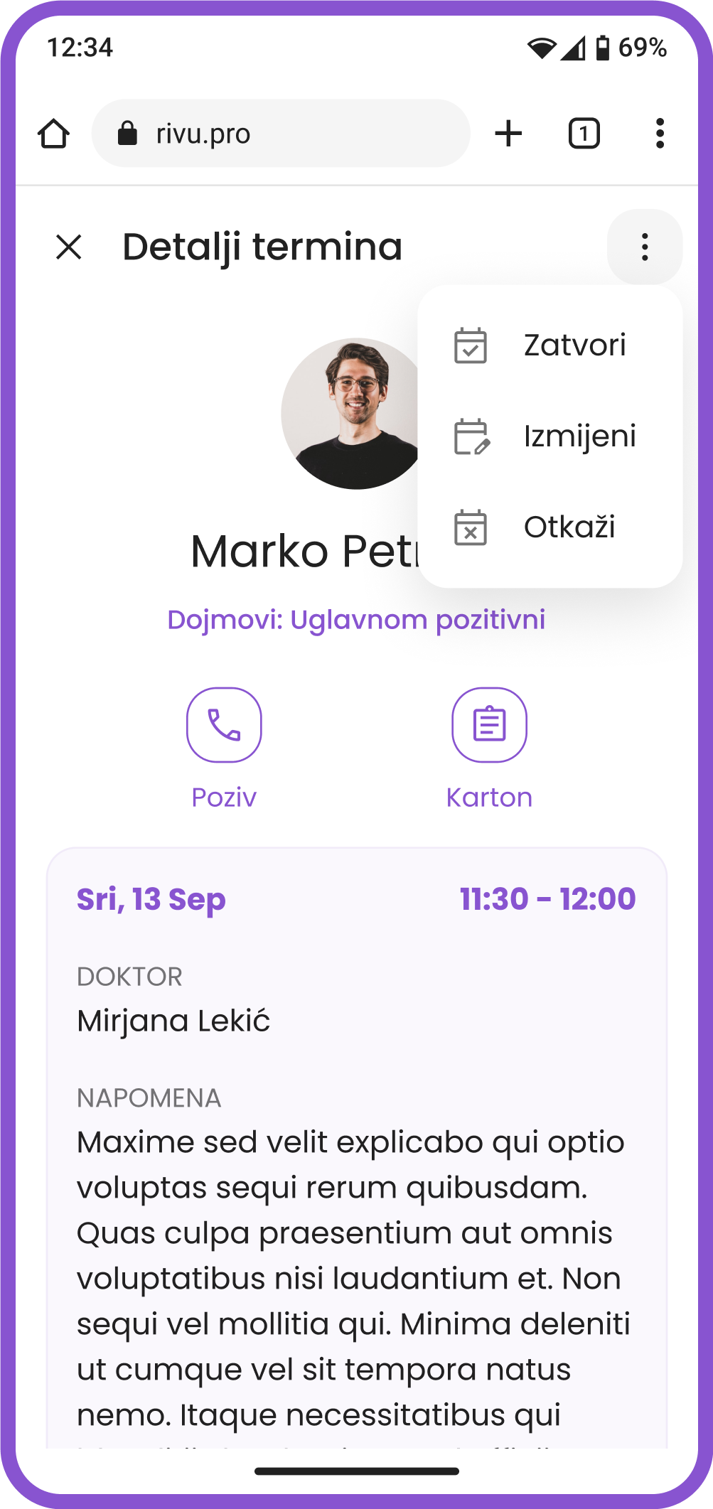 Schedule an appointment quickly